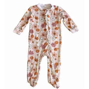 MILKBERRY Baby Girl Bamboo Halloween Sleeper Size 6-9m